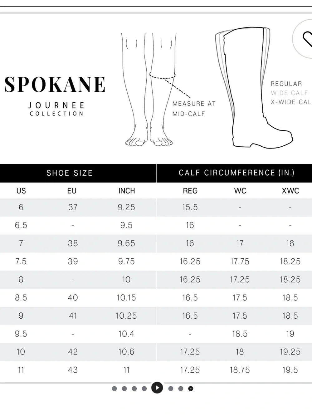 New Journee Collection Women’s Spokane Studded Riding Boots size 11